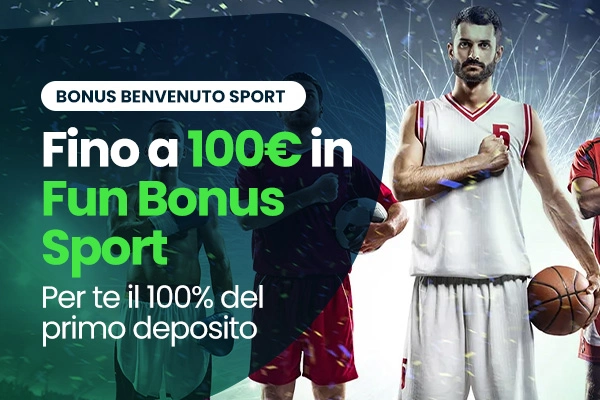 Welcome Bonus Scommesse