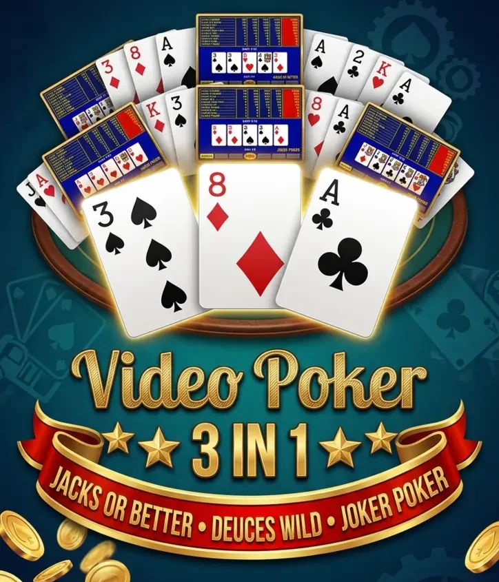 Video Poker 3 in 1